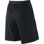 Nike Mens Gladiator Breathe 11 Inch Tennis Shorts - Black/Hot Lava - thumbnail image 2