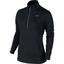 Nike Womens Element 1/2 Zip L.S. Running Shirt - Black - thumbnail image 1