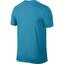 Nike Mens Court Logo Crew - Blue Lagoon - thumbnail image 2