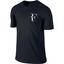 Nike Mens Premier RF V-Neck T-Shirt - Black/White - thumbnail image 1