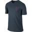Nike Mens Premier RF V-Neck T-Shirt - Squadron Blue/Sport Fuchsia - thumbnail image 1