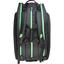 Prince Tour Slam 12 Racket Bag - Black/Green - thumbnail image 3