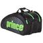 Prince Tour Challenger 9 Racket Bag - Black/Green - thumbnail image 1