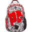 Prince O3 Tattoo Backpack - White/Black/Red - thumbnail image 1