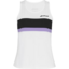 Babolat Womens Play Tank Top - White/Black - thumbnail image 1