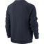 Nike Air Boys Brushed Fleece Flash Crew Sweatshirt - Navy - thumbnail image 2