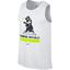 Nike Mens Runners Republic Tank Top - White - thumbnail image 1