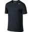 Nike Mens Dry Training T-Shirt - Black - thumbnail image 1