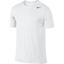 Nike Mens Dry Training T-Shirt - White - thumbnail image 1