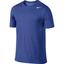 Nike Mens Dry Training T-Shirt - Game Royal/White - thumbnail image 1