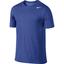 Nike Mens Dry Training T-Shirt - Game Royal/White