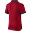 Nike Boys Advantage Solid Polo - University Red/Anthracite - thumbnail image 2