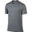 Nike Mens Cool Tailwind Stripe Top - Grey - thumbnail image 1