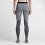 Nike Womens Pro Training Tights - Charcoal Grey - thumbnail image 4