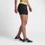 Nike Womens Pro Training Shorts - Black/Volt - thumbnail image 1