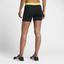 Nike Womens Pro Training Shorts - Black/Volt - thumbnail image 3