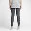 Nike Womens Leg-A-See Tights - Charcoal Grey - thumbnail image 4