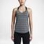 Nike Womens Elastika Elevate Training Tank Top - Black/Heather