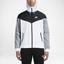 Nike Mens Sportswear Windrunner Jacket - White/Black/Grey - thumbnail image 5