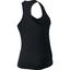 Nike Womens Pure Tank Top - Black/White - thumbnail image 2