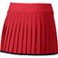 Nike Womens Victory Tennis Skort - Action Red/Black - thumbnail image 2