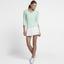 Nike Womens Pure Long-Sleeve 'V' Top - Barely Green/White - thumbnail image 7