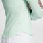 Nike Womens Pure Long-Sleeve 'V' Top - Barely Green/White - thumbnail image 8