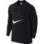 Nike Mens Court Crew Long Sleeve Top - Black - thumbnail image 1