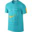 Nike Mens Court Graph Crew - Omega Blue/Laser Orange - thumbnail image 1
