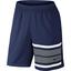 Nike Mens Court Graphic 9 Inch Tennis Shorts - Midnight Navy - thumbnail image 1