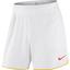 Nike Mens Premier Gladiator 7 Inch Shorts - White/Opti Yellow - thumbnail image 1