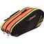 Babolat Team Line Expandable 10 Racket Bag - Black/Orange/Yellow - thumbnail image 3