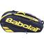 Babolat Pure Aero 6 Racket Bag - Black/Yellow - thumbnail image 2