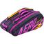 Babolat Pure Aero Rafa 12 Racket Bag - Black/Orange/Purple - thumbnail image 2