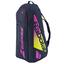 Babolat Pure Aero Rafa 6 Racket Bag (2023) - Black/Pink/Yellow - thumbnail image 1
