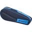 Babolat Club 3 Racket Bag - Black/Blue - thumbnail image 2