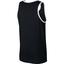 Nike Mens Sportswear Ace Logo Tank Top - Black/White  - thumbnail image 2