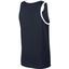 Nike Mens Sportswear Ace Logo Tank Top - Obsidian/White - thumbnail image 2