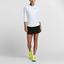 Nike Womens Dry 3/4 Sleeve Tennis Top - White