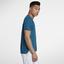 Nike Mens Court Challenger Crew Top - Neo Turquoise/Green Abyss - thumbnail image 3