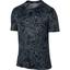 Nike Mens Dry Miler Top - Black/Cool Grey - thumbnail image 1