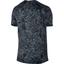 Nike Mens Dry Miler Top - Black/Cool Grey - thumbnail image 2