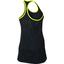 Nike Womens Dry Slam Dress - Black/Volt - thumbnail image 2