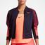 Nike Womens Court Tennis Jacket - Purple/Bright Mango - thumbnail image 3