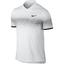 Nike Mens Advantage Premier RF Polo - White/Black - thumbnail image 1