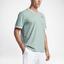 Nike Mens Dry RF Top - Cannon/Electric Green - thumbnail image 3