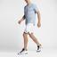 Nike Mens Dry RF Top - Blue Grey/Bright Mango - thumbnail image 7
