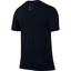 Nike Mens Rafa Pop Short Sleeve Tee - Black/Bright Crimson - thumbnail image 2