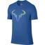 Nike Mens Rafa Pop Short Sleeve Tee - Blue Spark - thumbnail image 1