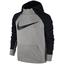 Nike Boys Sportswear Hoodie - Dark Grey Heather - thumbnail image 1